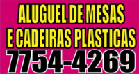 Aluguel de mesa plastica RJ Seropedica,Bangu e Piranema 21 7